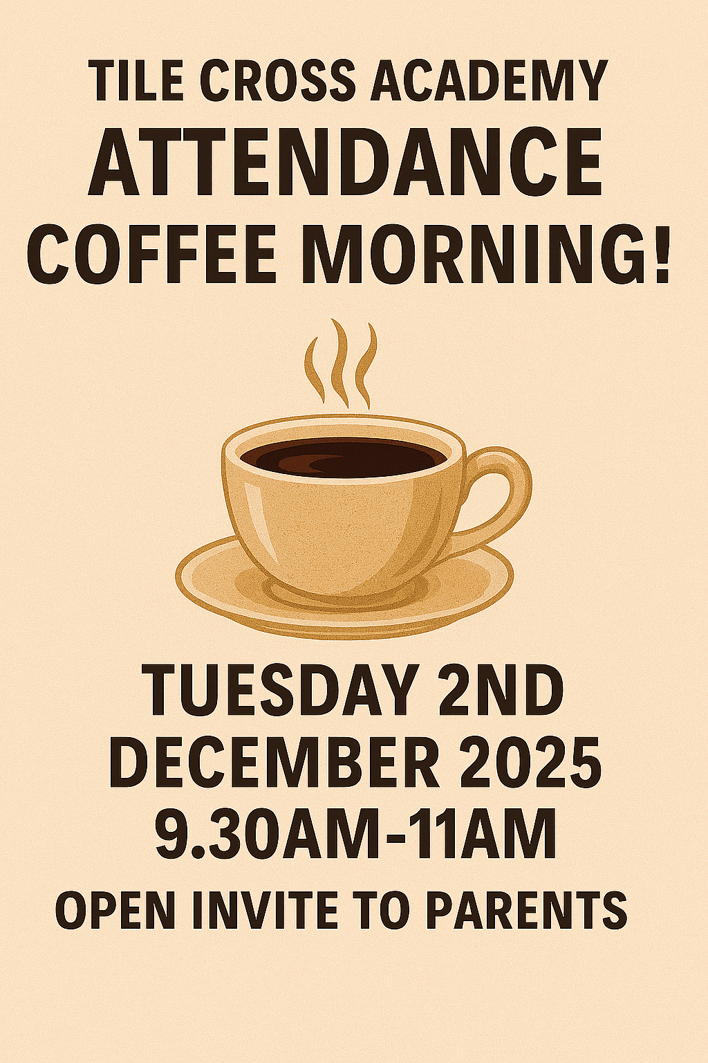 Attendance Coffee Morning