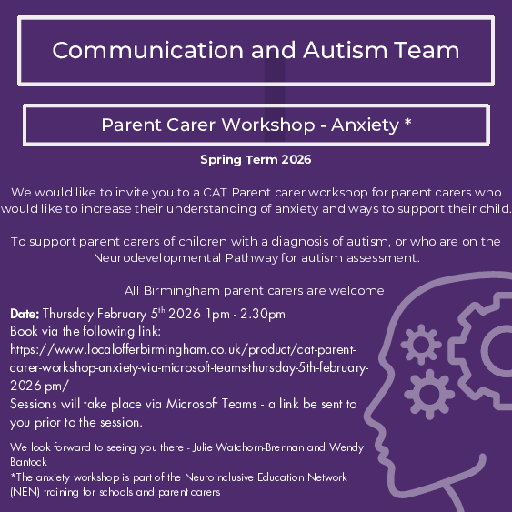 Anxiety Spring Workshop Microsoft Teams February PM